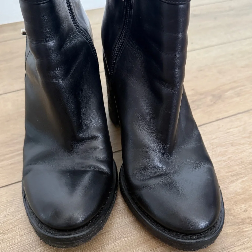 Chanel Turnlock Ankle Boots 40
